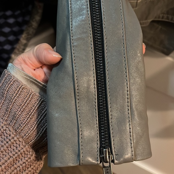 Mackage x Aritzia Grey Leather moto Jacket - Picture 4 of 7